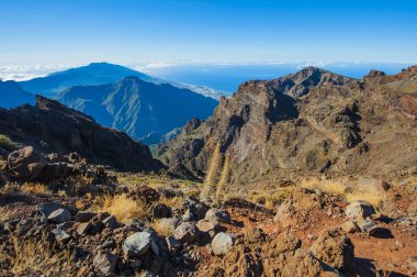 Rocky Dağları ve deniz şaşırtıcı manzarasının