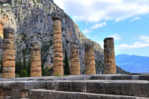 Delphi ruiny v Řecku — Stock fotografie