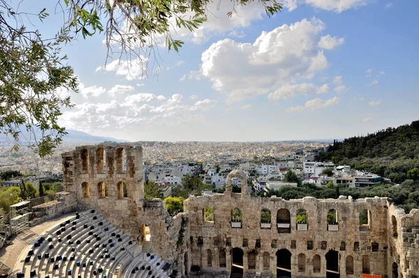 Akropolis i Aten, Grekland — Stockfoto