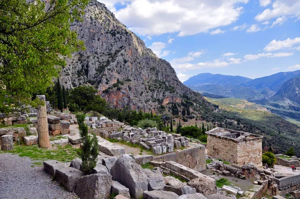 Ruinas de Delfos en Grecia —  Fotos de Stock