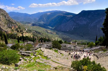 Yunanistan Delphi Harabeleri