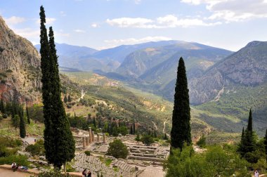 Yunanistan Delphi Harabeleri