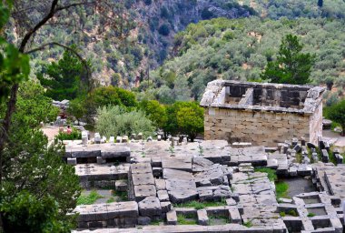 Yunanistan Delphi Harabeleri