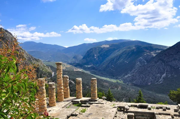 Ruinas de Delfos en Grecia — Foto de Stock