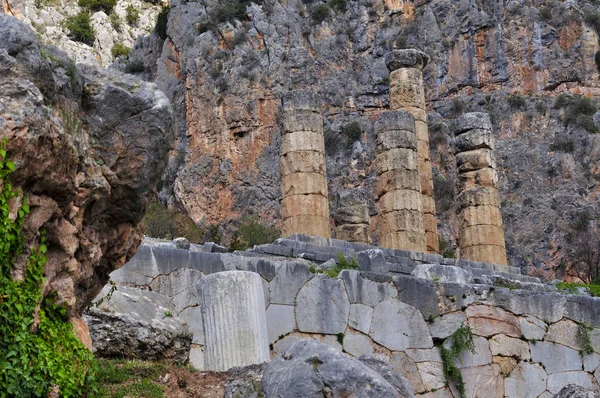 Delphi ruiny v Řecku — Stock fotografie