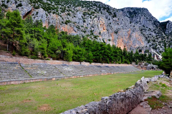 Ruinas de Delfos en Grecia — Foto de Stock