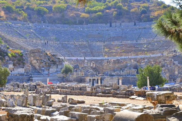 Türkiye'de Ephesus Harabeleri — Stok fotoğraf