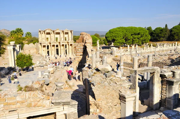 Türkiye'de Ephesus Harabeleri — Stok fotoğraf