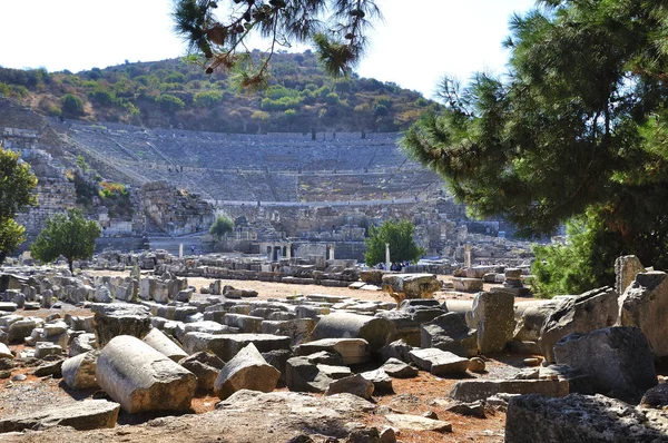 Türkiye'de Ephesus Harabeleri — Stok fotoğraf