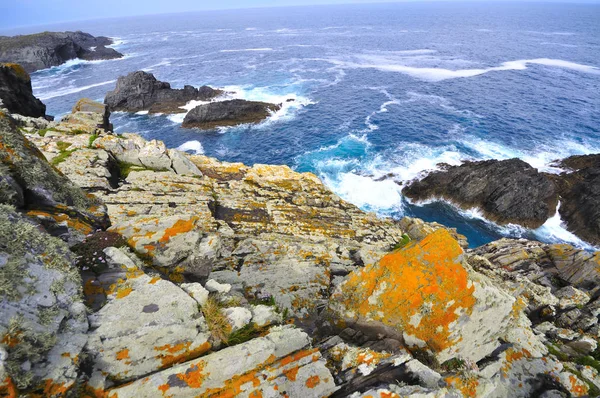 Costa della morte in valdovino galizia — Foto Stock