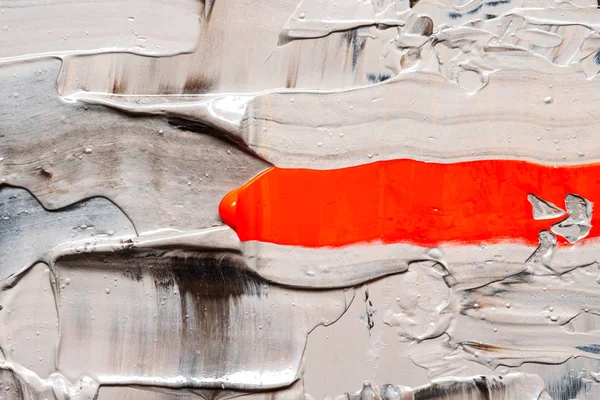 Soyut arkaplan. Yağlı akrilik boya. Kalın fırça darbeleri. Fotokopi alanı olan renkli resimler. Kitap kapağı posteri.