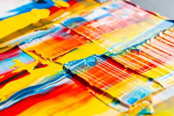 Fondo abstracto. Pintura acrílica al óleo. Pinceladas gruesas. Pintura colorida con espacio para copiar. Cartel portada . — Foto de Stock