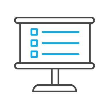  Özet Arka Grubunda Kontrol Listesi 3 Simgesi İzole Edildi