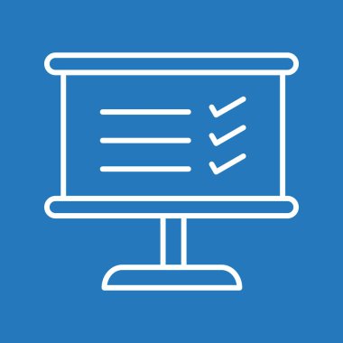 Soyut Arkaplanda Ayırılmış Simgeye Bak