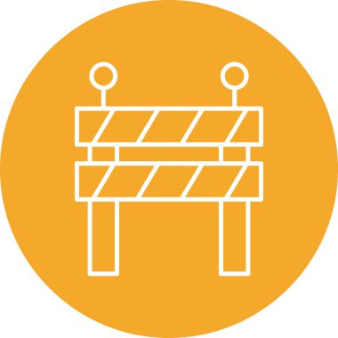 Yapı Eskrim Simgesi Soyut Arka Grubunda İzole Edildi