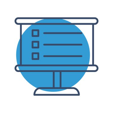  Özet Arka Grubunda Kontrol Listesi 3 Simgesi İzole Edildi