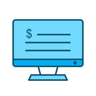  Soyut Arka Gruba İzole Edilmiş para birimi denetimi simgesi