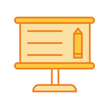  Soyut Arkaplanda Yazılan Simge İzole Edildi