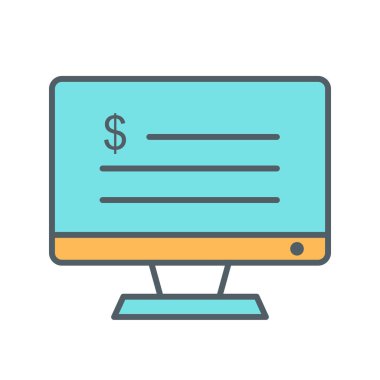  Soyut Arka Gruba İzole Edilmiş para birimi denetimi simgesi