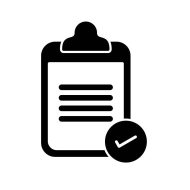  denetleme listesi 2. Simge Soyut Arkaplanda İzole Edildi