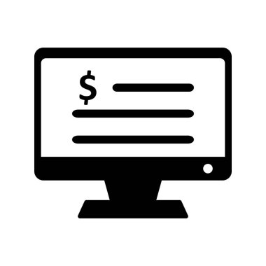  Soyut Arka Gruba İzole Edilmiş para birimi denetimi simgesi