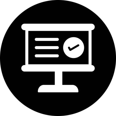  Kontrol Listesi 4 Simgesi Soyut Arkaplanda İzole Edildi 