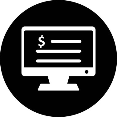  Soyut Arka Gruba İzole Edilmiş para birimi denetimi simgesi