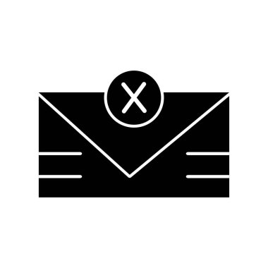  Sanal Posta Simgesi Soyut Arkaplanda İzole Edildi