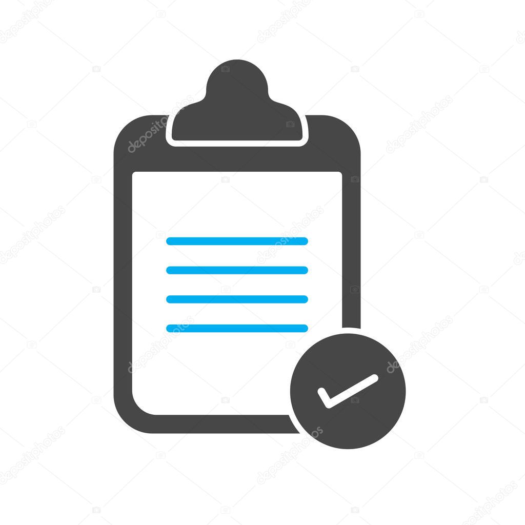  check list 2 Icon Isolated On Abstract Background