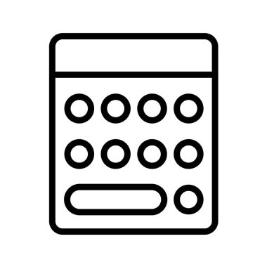 Soyut arkaplanda web simgesi