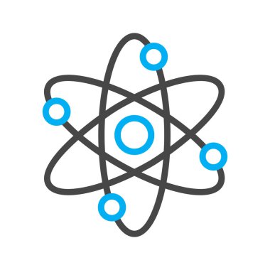 Atom simgesi soyut bir grupta izole edildi