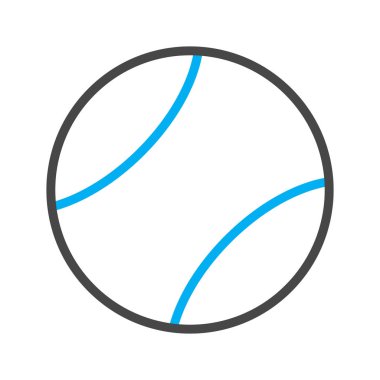 Soyut arkaplanda top simgesi izole edildi