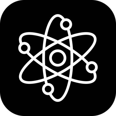 Atom simgesi soyut bir grupta izole edildi