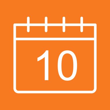 Takvim Simgesi Soyut Arka Gruplamada İzole Edildi