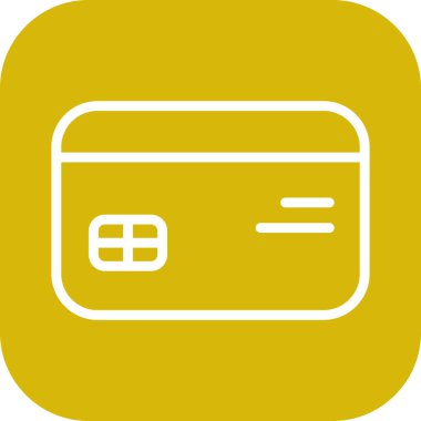 Soyut arka grupta kredi kartı simgesi izole edildi