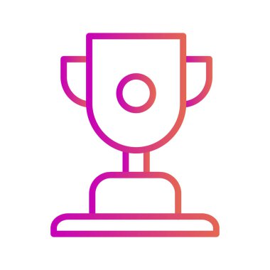 Ödül simgesi soyut bir grupta izole edildi