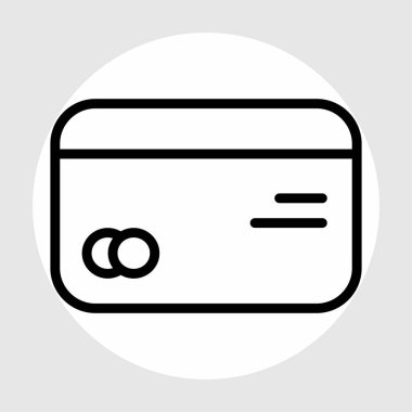 Kartvizit simgesi soyut bir grupta izole edildi