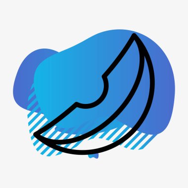 Soyut arkaplanda web simgesi