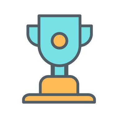 Ödül simgesi soyut bir grupta izole edildi