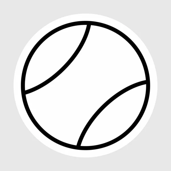 Ball Icon Isolated Abstract Backgroun — ストックベクタ