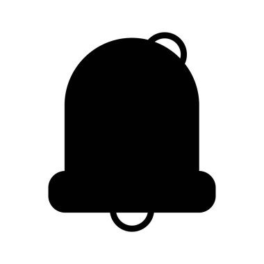 Soyut arkaplanda alarm simgesi izole edildi