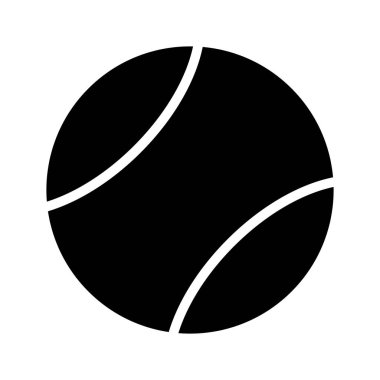 Soyut arkaplanda top simgesi izole edildi