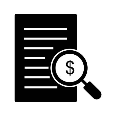 Evrak çantası simgesi soyut arkaplanda izole edildi