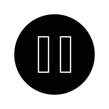 Soyut arkaplanda web simgesi