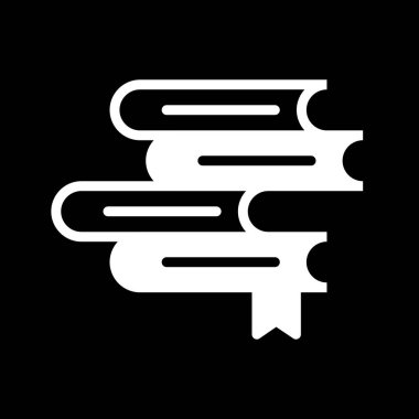 Soyut arkaplanda kitap simgesi izole edildi