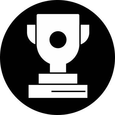 Ödül simgesi soyut arkaplanda izole edildi