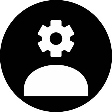 soyut arkaplanda izole edilmiş yaratıcı zihin simgesi