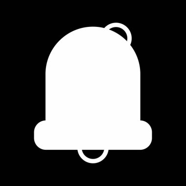 Soyut arkaplanda alarm simgesi izole edildi