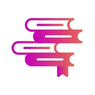 Soyut arkaplanda kitap simgesi izole edildi