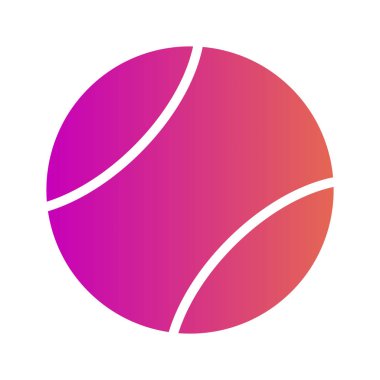 Soyut arkaplanda top simgesi izole edildi